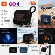JBL Go 4 Original Bluetooth Speaker 7H Playtime + 2H Boost IP67 Waterproof Dustproof Auracast Multi-