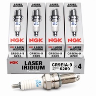 1 PCS NGK SPARK PLUG IRIDIUM LASER CR9EIA-9 ER6 Y15ZR ZZR1400 VERSYS 650 Z250 Z800