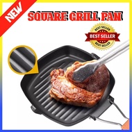 Teflon BBQ / Square Grill Pan Teflon Barbecue / Teflon Steak Grill 100340