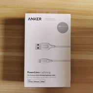 Anker手機快充數據線MFi認證Lightning適用于iPhone12蘋果13手機