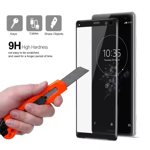 3D Full Cover Tempered Glass For SONY Xperia X XP XZ XZS XZ1 XZ2 XZ3 XZ1 Compact XZ XZ2 PREMIUM XA X