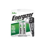 [ORIGINAL] ENERGIZER RECHARGEABLE POWERPLUS 2000MAH / 700MAH BATTERY 2AA / 4AA / RECHARGE BASE / MAX