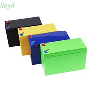 LLOYD Empty Box for 18650 Battery, ABC Plastic Nickel Strips Board Battery Case Holder, 3x7 Holder Colorful Empty Box DIY Battery Pack Container Battery Accesories