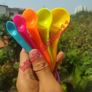 Measuring spoon baby spoon/ milk, sugar, salt measuring spoon/ 5 in 1 colorful measuring spoon/ 5g s