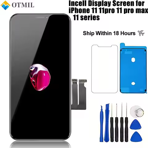 Incell Display Screen for iPhone 11 11Pro 11 Pro Max Replacement LCD Display Touch Digitizer with Gl