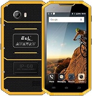 Smart phones HA Proofing W7S, 2GB+16GB, IP68 Waterproof Shockproof Dustproof, 5.0 inch Android 6.0 MTK6737 Quad Core up to 1.3GHz, Network: 4G, MIL-STD-810G Certification(Black) (Color : Yellow)
