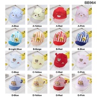 COMFORTABLE SOFT BABY CAP WITH CARTOON (0-6 MONTHS)
