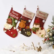 Christmas Ornaments Large Size Christmas Stock Gift Bag Santa Candy Bag Christmas Tree Pendant Chris