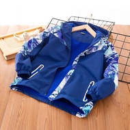 ZZOOI ChildrenS Windbreaker Jacket For Boy Spring Kids Fleece Boys Parka Kids Child Trench Coat Boys