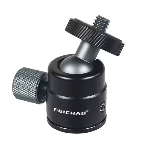 Mini Ball Head 1/4 Screw Mount 360 Swivel for Canon Nikon Sony Camcorder DV LED Light Bracket DSLR C