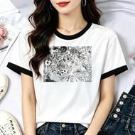 Junji Ito Top Tee - Funny Teen Baddie & Emo Manga VibesVintage Style