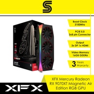 XFX Mercury Radeon RX 9070XT OC Magnetic Air Edition RGB 16GB Graphics Card RX-97TMARGB9