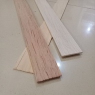 3pcs balsa Wood Strip 1mm x 25mm wood model