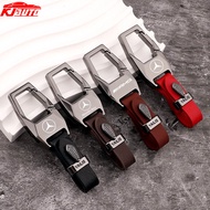 Mercedes Benz Car Zinc Alloy Leather Keychain Creative Anti Loss Keychain For Mercedes Benz A B C E 