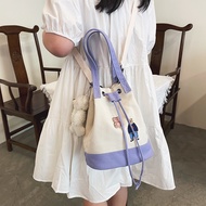 [BISA COD] T3999 Tas Canvas Tas Selempang Wanita Korea Tote Bag Sling Bag Perempuan Tahan Air Stylis