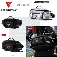 MOTOWOLF MDL0721B Water Resistant Pouch Bag Hip Bag 8L Beg pouch Biker Rider Motorcycle