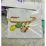 IU lilac pin brooch merchandise readystock