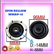 WASHING MACHINE SPIN BELLOW 96mmX88mmX14mm