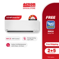 Acson Viento Inverter Air Conditioner 1.0HP A3WMY10EF  FOC TNG RM50 RELOAD PIN