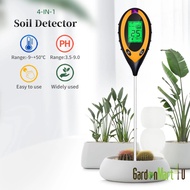 GM4U 4 IN 1 Soil pH Tester Survey Analyzer Soil Meter Soil Tester Soil pH Meter For Soil Moisture Me