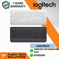 Flexi Tech KEYBOARD LOGITECH WIRELESS USB SIGNATURE K650 -  GRAPHITE/OFF WHITE