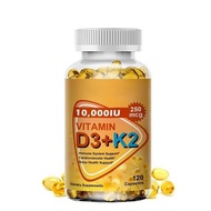 In-stock hot-selling foreign trade product: Vitamins D3+K2Soft capsules Vitamin D3+K2 softgel Factor