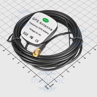 GPS-A SGS GPS Active Antenna SMA Male 3M Cable TechZone Viet