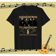 Shinedown Rock Band 20Th Anniversary T Shirt Funny Vintage Gift Men men