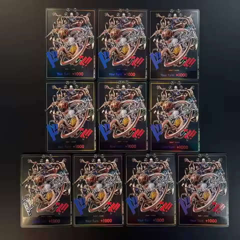 One Piece TCG OPCG English DON Card NBA Team DON Textured Foil Card Animation Collectible Cards