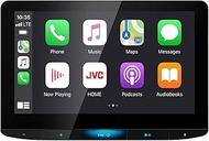 JVC KW-Z1000W Bluetooth Car Stereo Receiver with USB Port –10.1" Floating Touchscreen HD Display, AM/FM Radio - MP3 Player - Double DIN - Waze-Ready with Apple CarPlay or Android Auto (Black)