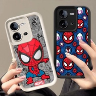 Casing for VIVO Y200 Y28 Y17S Y28s V25E Y75 V23E V25 V23 5G T1 Y29 V19 Neo V17 Q-27 Spiderman