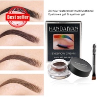 Handaiyan Waterproof Eyebrow Dye Liquid Eyeliner Cream B5g6