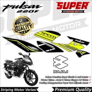 Bajaj Pulsar Striping Bajaj Pulsar 220F Striping Bajaj Pulsar 220F Stickers Bajaj Pulsar 220F Speed 