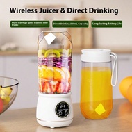 1pc USB Rechargeable Electric Juicer Cup Portable Multi-Function Blender, Built-In Lithium Battery, 