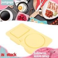 justgogo Sorandy 3 Pack Silicone Reusable Snack Containers with Lid  Double Compartment Snackle Orga