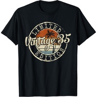 Men's cotton T-shirt Vintage 1935 90th Birthday Gifts For Men Women 90 Year Old T-Shirt