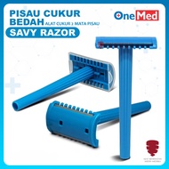 Savy Razor Pisau Cukur Alat Bedah Pencukur Tajam Kumis Jenggot Onemed