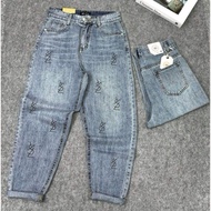 STONE-PRESSED BABBY JEANS 60-90kg (Big Size Huynh Ngoc)