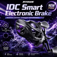 BEARKING RTBLUE VIOLET BIDR-DC Baitcasting Fishing Reel Digital Control Model Long Cast Max Drag 5kg