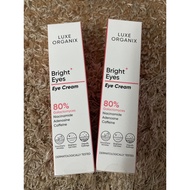 Luxe Organix Bright Eyes 15g eye cream