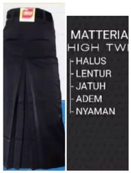 SERAGAM sekolah rok span hitam/rok span hitam belah 1 SMP & SMA/SERAGAM sekolah rok anak perempuan k