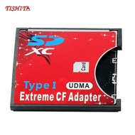 [Bilibili1] SD CF Card Adapter   SD MMC    CF Type  Flash Memory CF Card Adapter High  for SLR Camer
