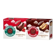 [ORION]Choco Pie Marble Cream Drizzle Pie Chocolate, Strawberry Flavor 12Ea 408g