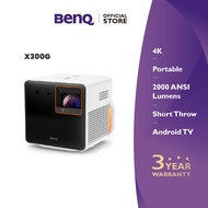 [New] BenQ X300G | 4K Short Throw Portable Projector for Movies and Console Games
