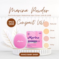 Marina Compact Powder Brighten Up With UV A & UV B Protection Vitamin E