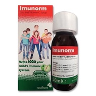 [CLEARANCE SALE] Imunorm Vitamin C Syrup 150ml  : Vitamin C 100mg and Zinc 10mg - EXPIRY 07/2026