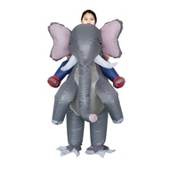 Funny Funny Funny Inflatable Costume Halloween New Strange Toy cosplay Riding Elephant Inflatable Co
