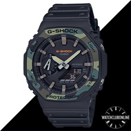 [WatchClubOnline] GA-2100SU-1A Casio G-Shock CasiOak Camouflage Men Casual Sports Watches GA2100SU GA2100 GA-2100 GA-2100SU