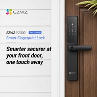 [FREE INSTALLATION] EZVIZ Y2000 Smart Door Lock 6068 | WiFi Fingerprint Digital Door Lock | Bluetoot