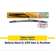 17" Wiper for Panther, Baleno Next G, CRV Gen 3 AspiraKiri